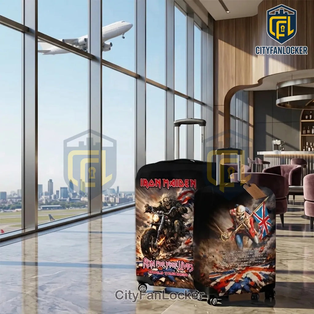 Iron Maiden Run For Your Lives 2026 Luggage Cover