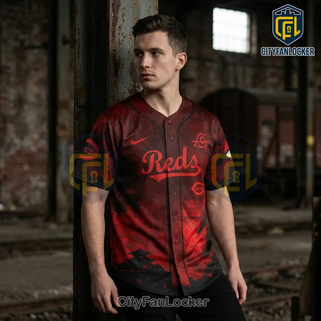 Itachi Uchiha x Cincinnati Reds 2026 Edition Baseball Jersey