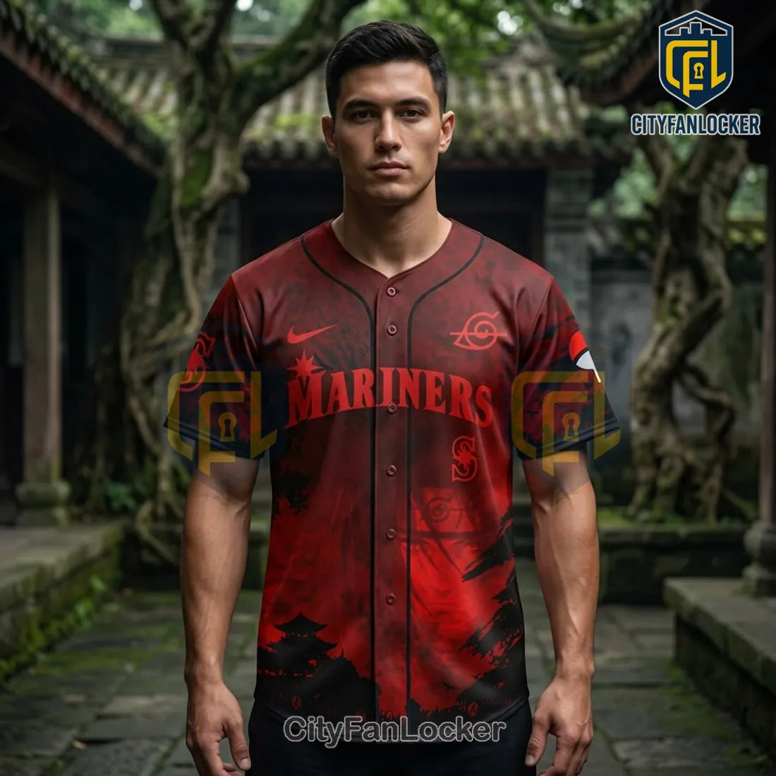 Itachi Uchiha x Seattle Mariners 2026 Edition Anime Custom Baseball Jersey