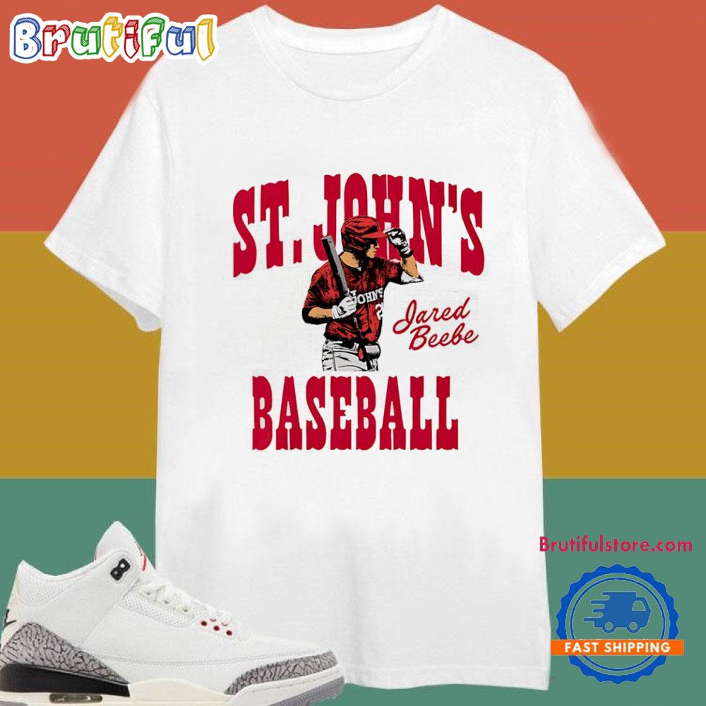 Jared Beebe St. John’s Red Storm Cartoon T Shirt