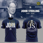 John Sterling Yankees Commemorative 1938-2026 Hoodie