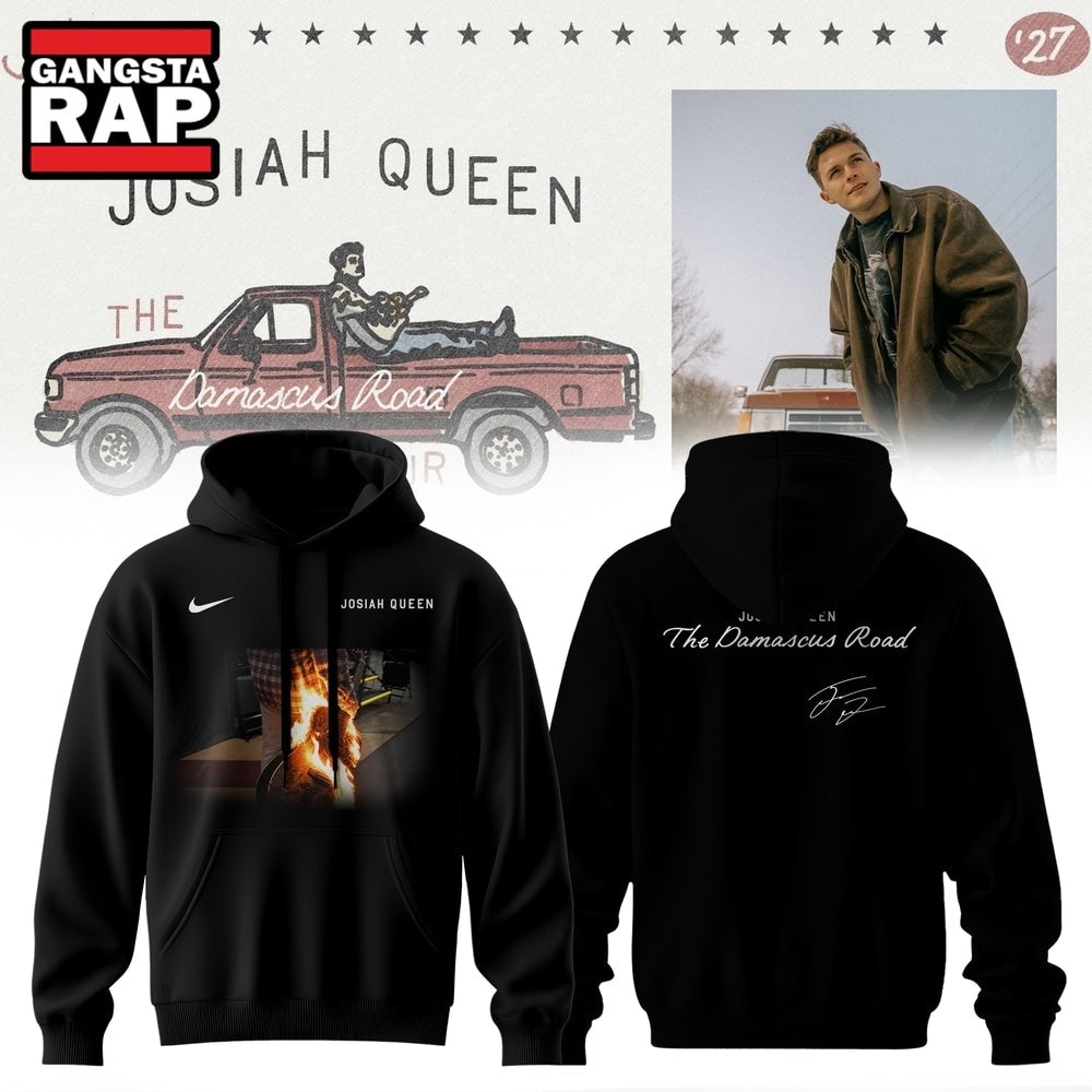 Josiah Queen Damascus Road Tour 2027 Limited Edition Signature Hoodie T-Shirt