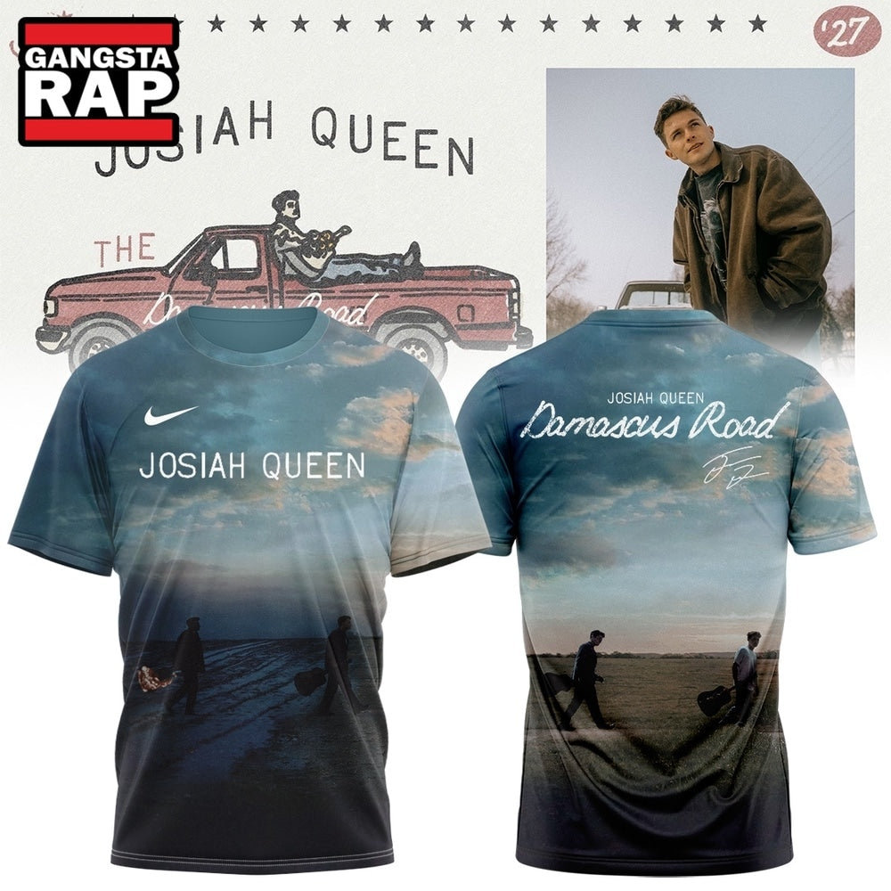 Josiah Queen Damascus Road Tour 2027 New Design Signature Hoodie T-Shirt