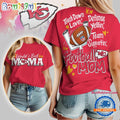 Kansas City Chiefs 2026 NFL Mother Day Football Mama All Over Print T Shirt