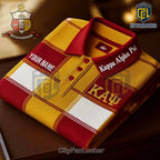 Kappa Alpha Psi Fraternity Crimson and Gold Polo Shirt