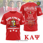 Kappa Alpha Psi Fraternity Crimson Red 1911 Red Shirt