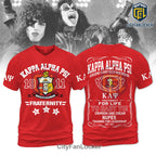 Kappa Alpha Psi Fraternity Crimson Red 1911 Red Shirt