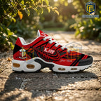 Kappa Alpha Psi Fraternity Red Black Personalized TN-Sneakers