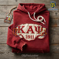 Kappa Alpha Psi Fraternity Vintage Distressed Hoodie