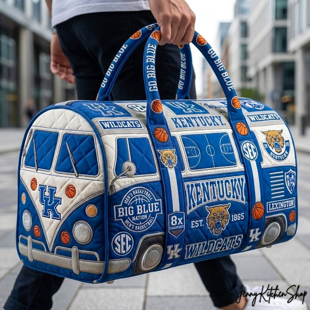 Kentucky Wildcats Quilted Duffle Bag