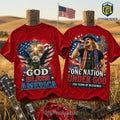 Kid Rock One Nation Under God Red T-Shirt