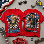 Kid Rock One Nation Under God Red T-Shirt