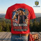 Kid Rock One Nation Under God Red T-Shirt