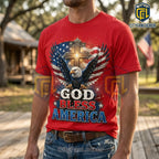 Kid Rock One Nation Under God Red T-Shirt