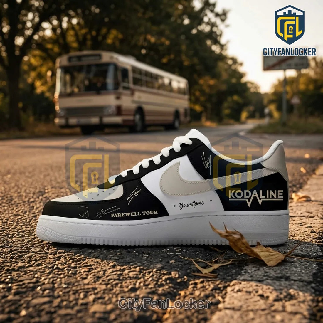 Kodaline Farewell Tour 2026 Custom Air Force 1 Sneakers