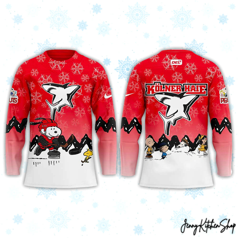Kolner Haie Peanuts Winter Hockey Jersey