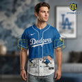 LA Dodgers Snoopy Peanuts Night 2026 Collection Baseball Jersey