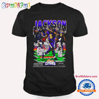 Lamar Jackson Baltimore Ravens Stadium Graphic T Shirt