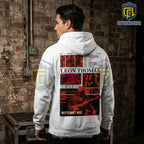 Leon Thomas Mutts Don’t Heel Tour Concert White Graphic Hoodie