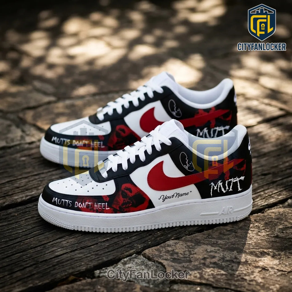 Leon Thomas Mutts Don’t Heel Tour Custom Air Force 1 Sneakers