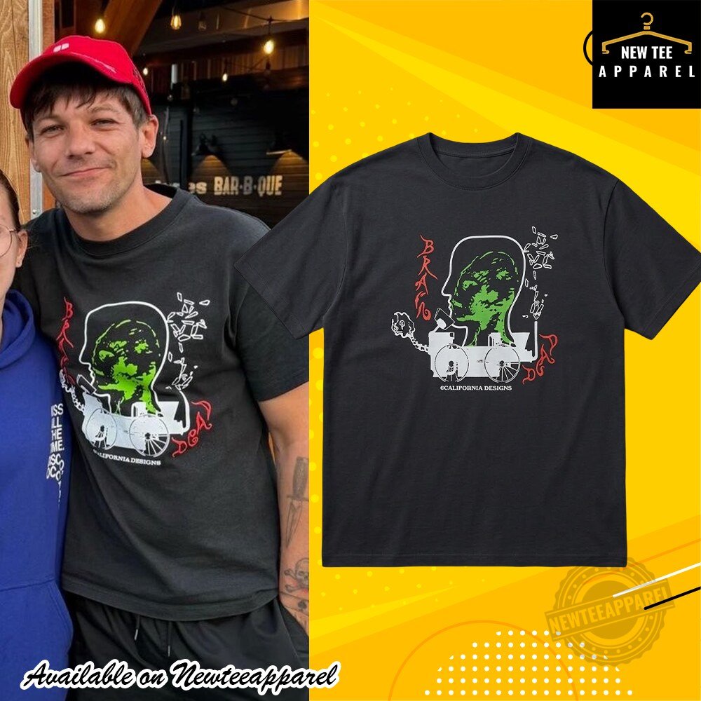Louis Tomlinson Brain Dead Black Shirt