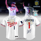 Ludacris x Minnesota Twins White Baseball Jersey 2026