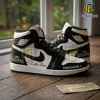 Madonna x Confessions II Custom Air Jordan 1 High Top Sneakers
