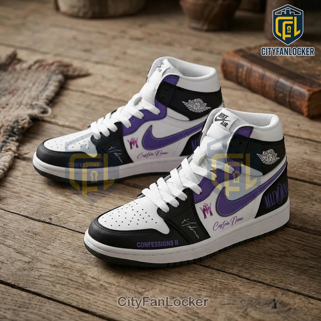 Madonna x Confessions II Limited Edition Custom Air Jordan HighTop