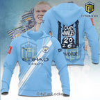 Manchester City 2026 FA Cup Winners Blue Hoodie