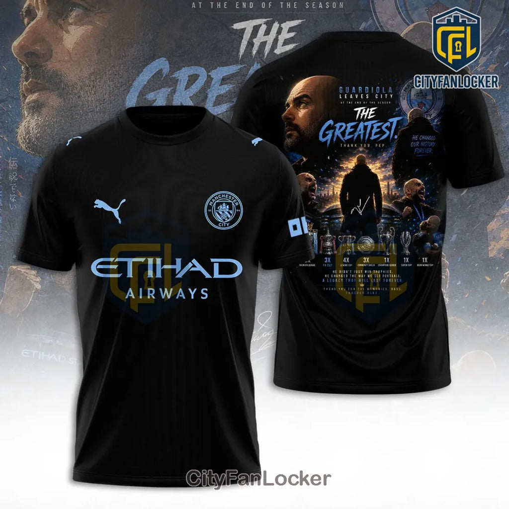 Manchester City x Pep Guardiola Pullover Hoodie