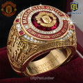 Manchester United Red Devils Gold Commemorative Ring