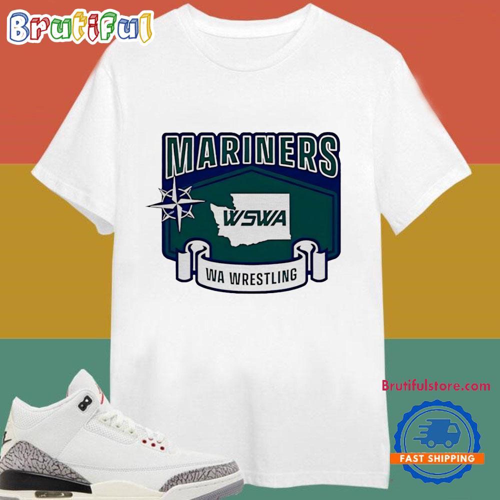Mariners Washington State Wrestling Association T Shirt