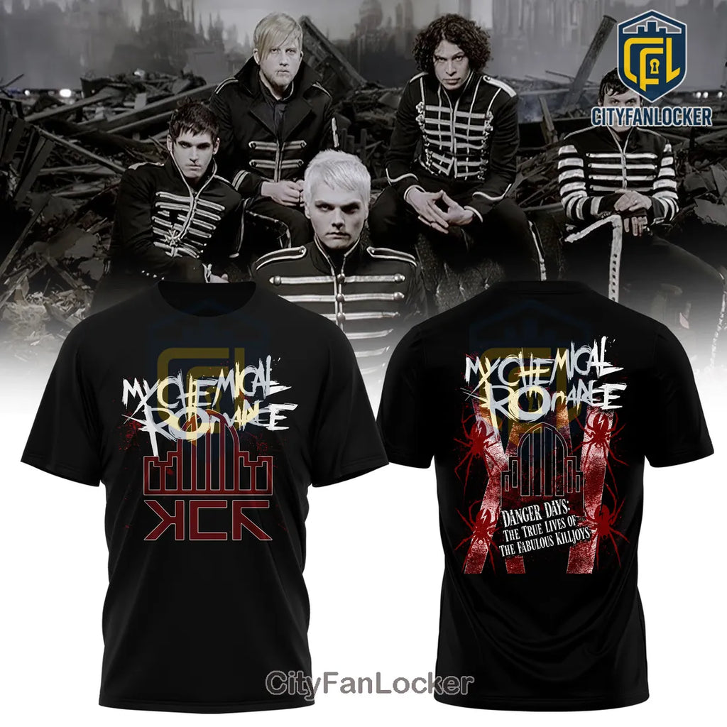 MCR Danger Days 15th Anniversary Limited Edition Black Hoodie