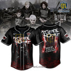 MCR Danger Days Killjoys Limited Edition Spider Skull Baseball Jersey