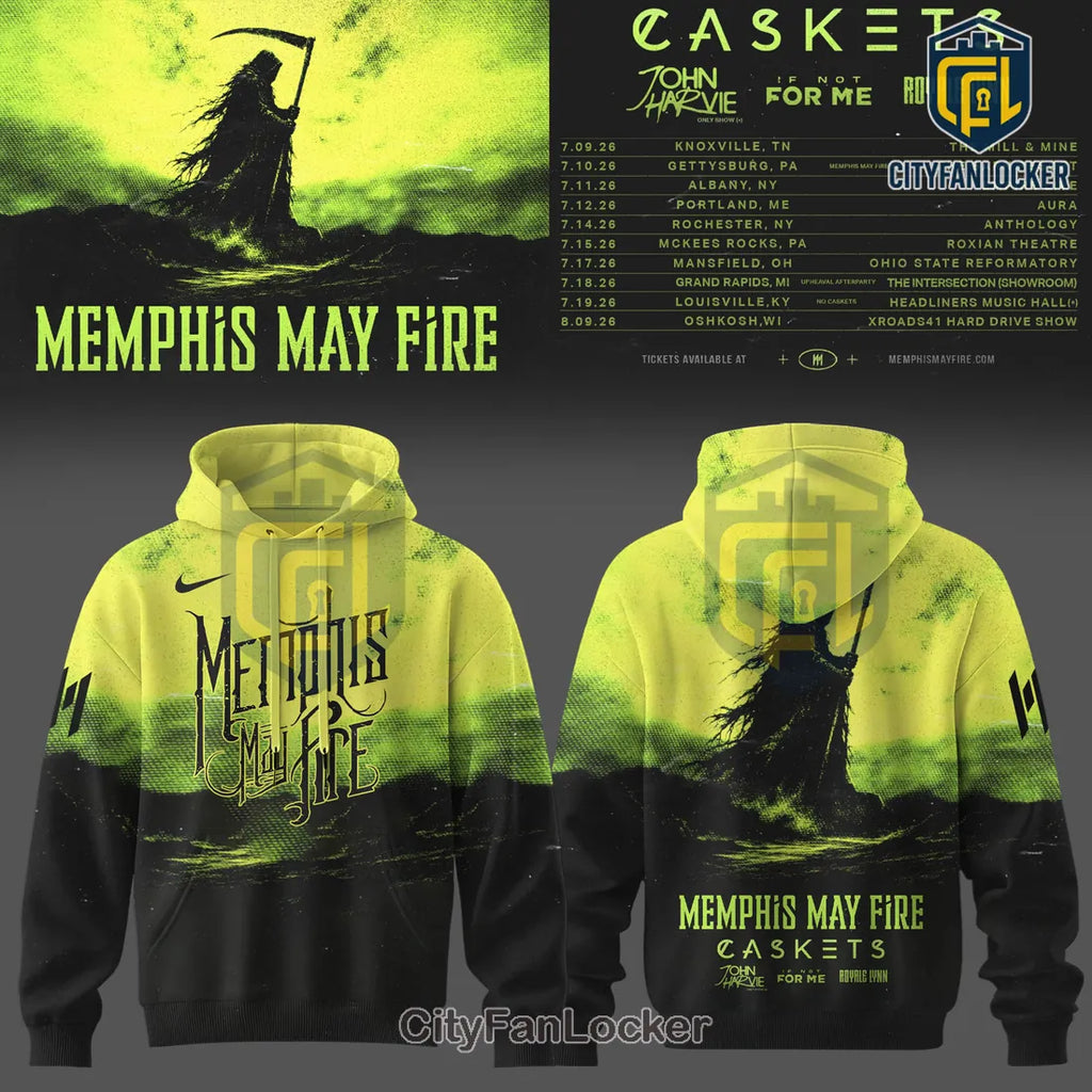 Memphis May Fire Caskets Limited Edition Pullover Hoodie