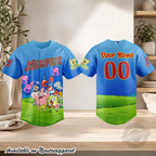 Memphis x SpongeBob SquarePants Light Blue Baseball Jersey