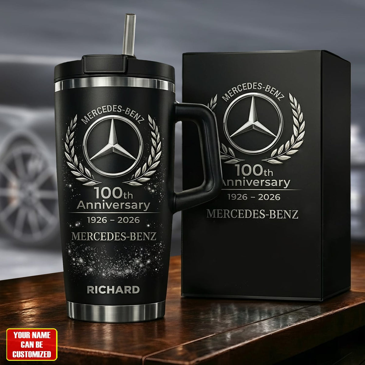 Merc 100th Anniversary Custom Tumbler