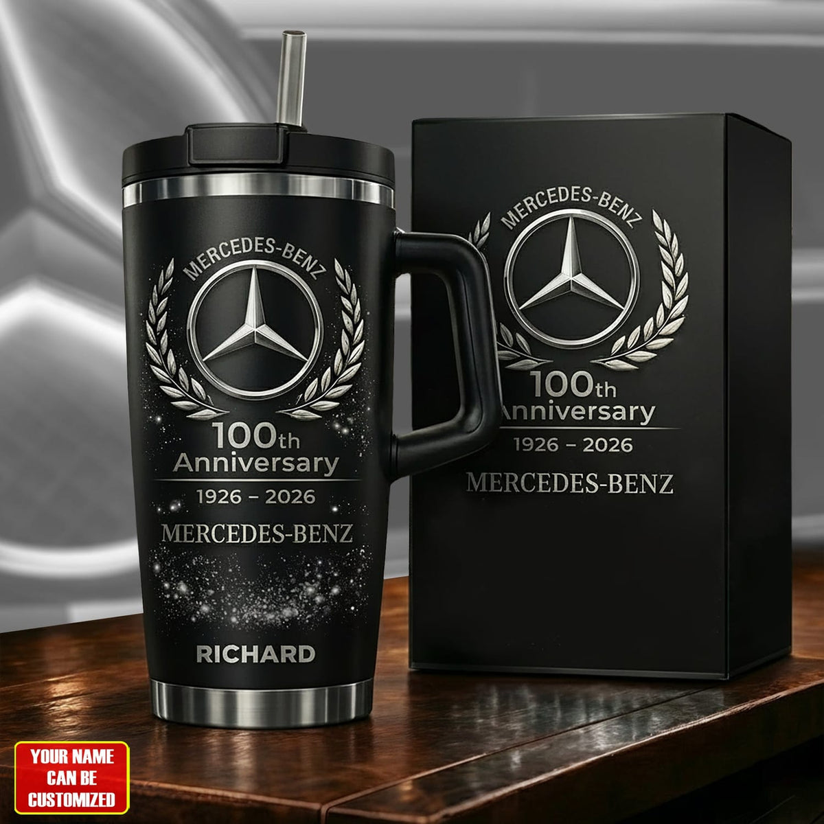 Merc 100th Anniversary Custom Tumbler