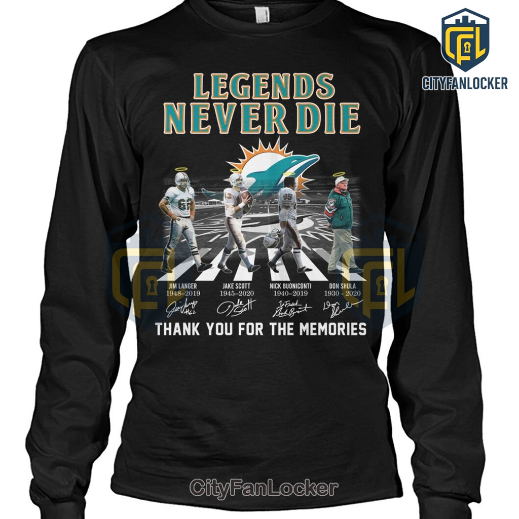 Miami Dolphins Legends Never Die T-Shirt