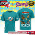Miami Dolphins x Scooby Doo Premium Custom Name 3D Shirt