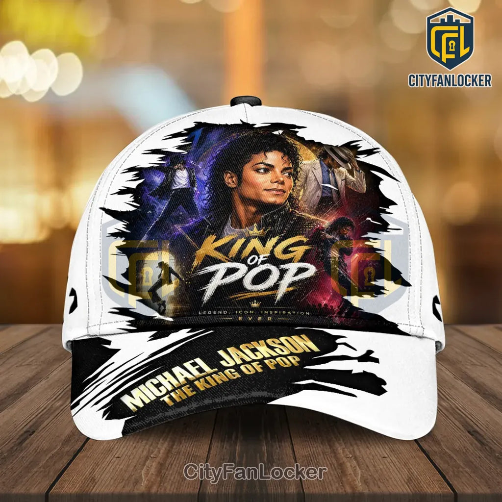 Michael Jackson King of Pop Legendary Baseball Cap