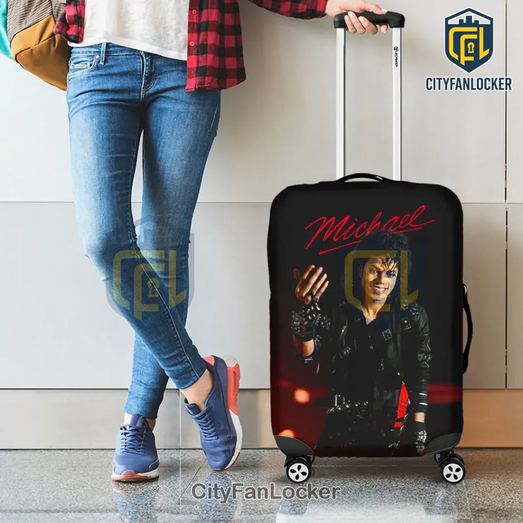 Michael Jackson King of Pop Protective Luggage Cover