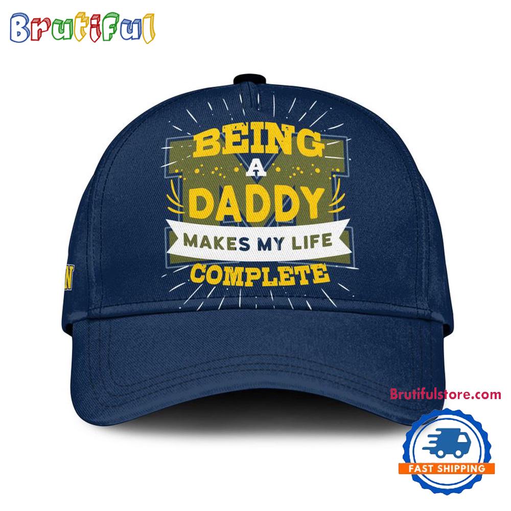 Michigan Wolverines Being A Daddy Best Father’s Day Gift Classic Cap