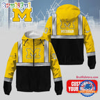 Michigan Wolverines NCAA Safety Windbreaker Jacket