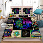 Hippie Quilt Bedding Set - Freedom Feel Bedroom Quilt