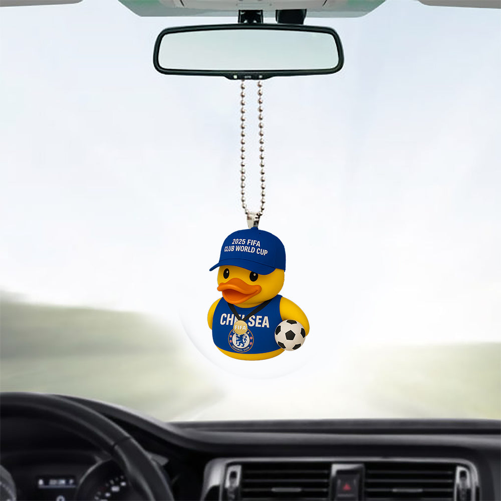 Chelsea Club World Cup Champion Duck Ornament
