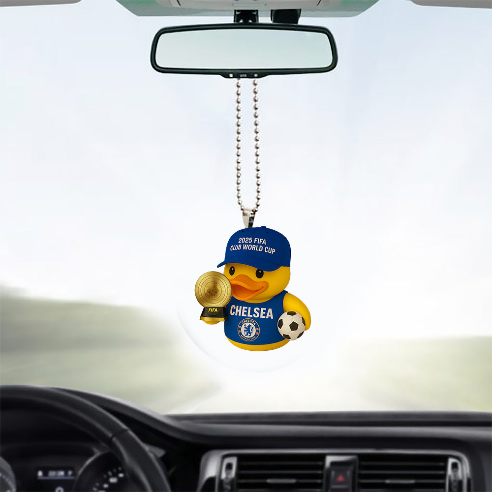 Chelsea Club World Cup Champion Duck Ornament