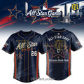 MLB 2026 All-Star Game Atlanta Navy Blue Baseball Jersey
