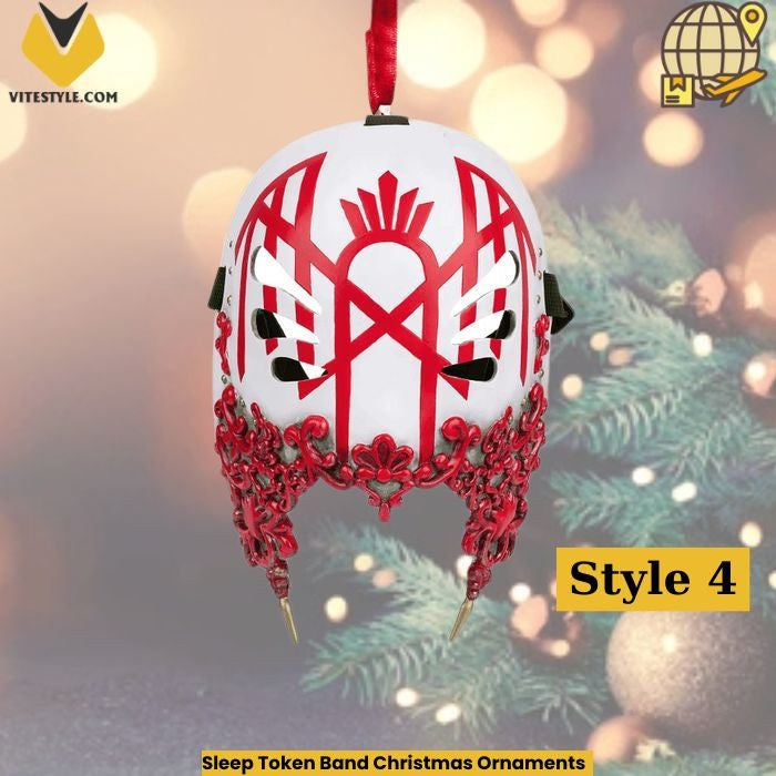 Sleep Token Band Christmas Ornaments
