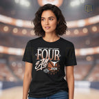 NCAA 2026 Women’s Basketball Final Four FOUR it All Graphic T-Shirt